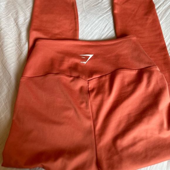 Orange Gymshark Leggings size s like new - Picture 4 of 4